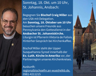 Bishop Miller in Ansbach
