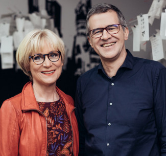 Prof. Dr. Reiner Knieling und Pfarrerin Isabel Hartmann
