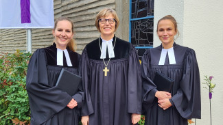 Ordination von Henrike Acksteiner und Ronja Vinzent 